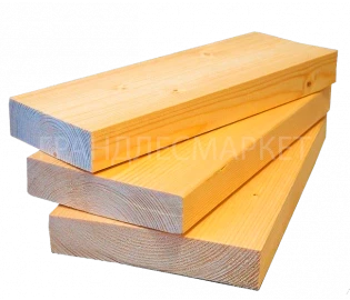 Доска сухая строганная 20х140х6000